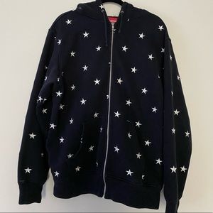 Supreme Star Zip up Hoodie